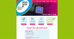 Desktop Screenshot of ipho2016.org